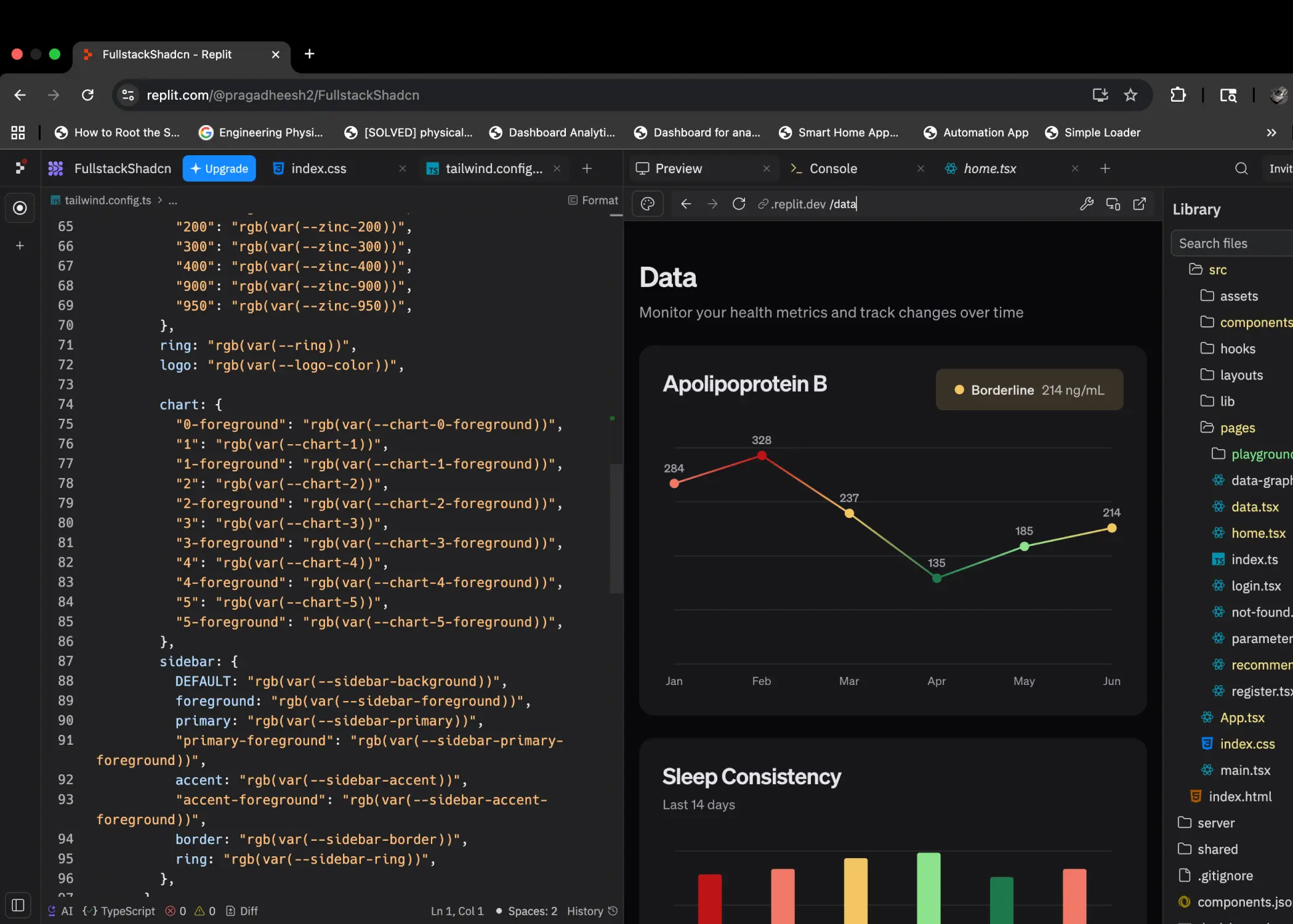 Baseline feature detail